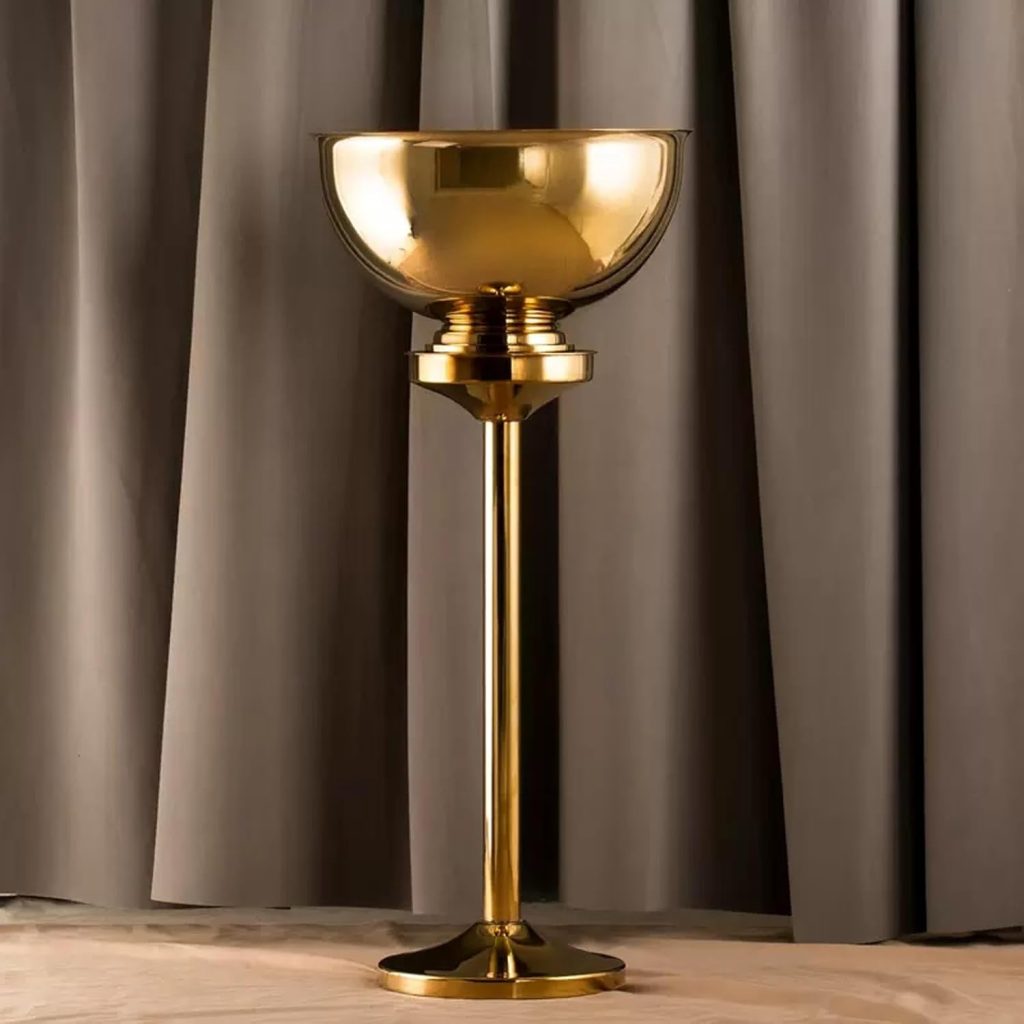Ice Buckets Polished Stainless Steel Champagne Bucket with Stand Free Standing Wine Chiller Wine Coolers and Cellar With Ice Bucket for Kitchen Bar and Outdoor Insulated Ice Bucket ( Color : Silver ) Ice Buckets Polished Stainless Steel Champagne Bucket with Stand Free Standing Wine Chiller Wine Coolers and Cellar With Ice Bucket for Kitchen Bar and Outdoor Insulated Ice Bucket ( Color : Silver )
