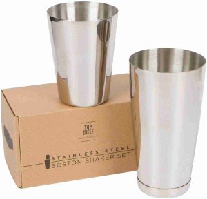 Top Shelf Stainless Steel Shaker