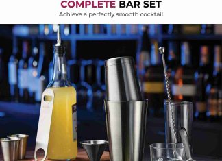 Expert Cocktail Shaker Home Bar Set