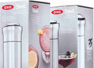 OXO Cocktail Shaker Steel Press