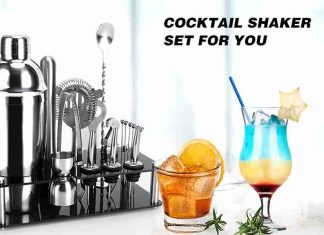 MUAMUAU Cocktail Shaker Set