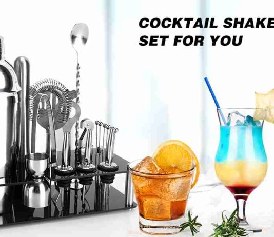 MUAMUAU Cocktail Shaker Set