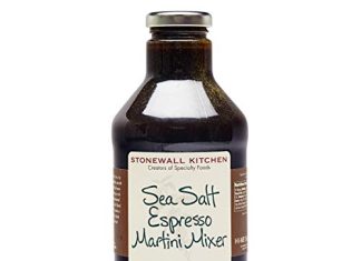 Stonewall Kitchen Sea Salt Espresso Martini Mixer, 24 oz