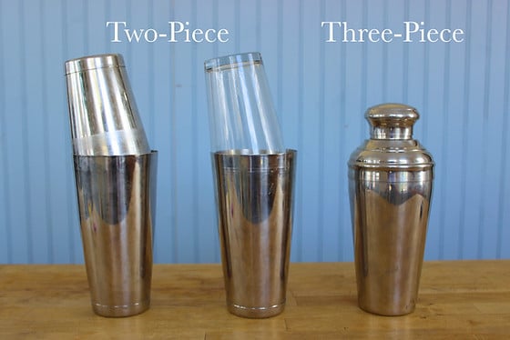 Whats The Difference Between A Two-piece And A Three-piece Shaker?