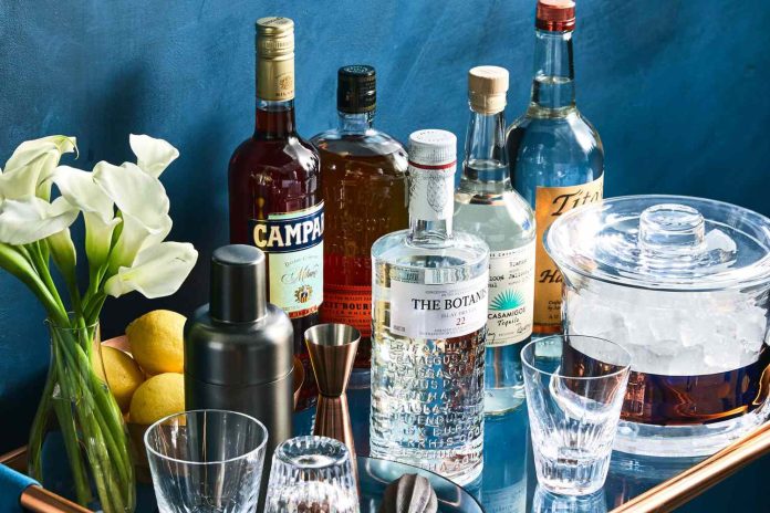 how do i organize and display my home bar essentials 4