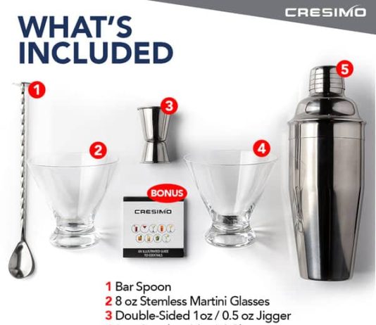 whats the ideal shaker size for making multiple cocktails at once 5