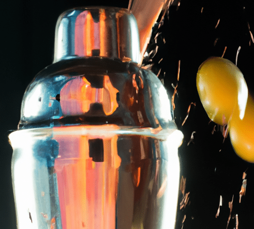 why do bartenders shake up and down