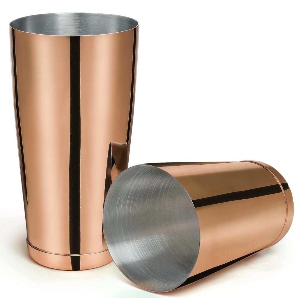 Cocktail Shakers - Stainless Steel Shakers, Copper Shakers, Boston Shakers