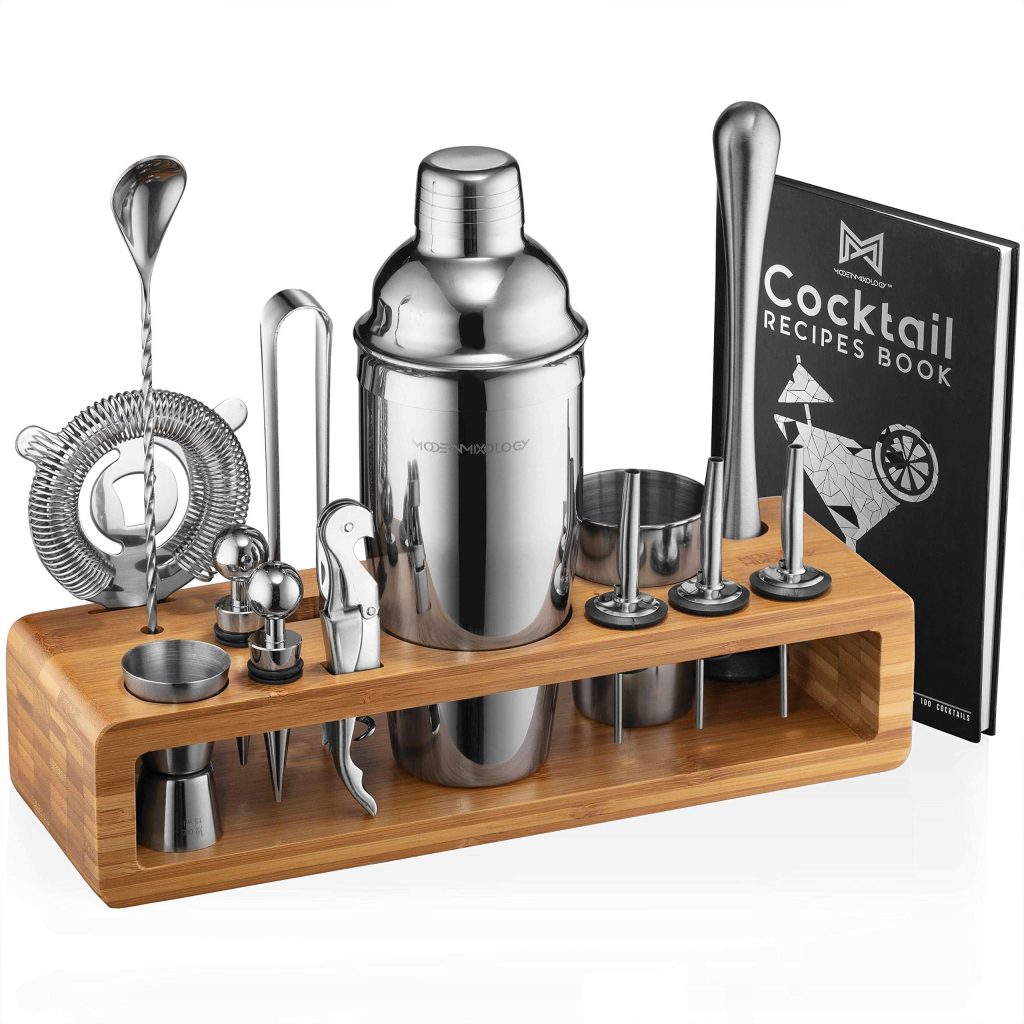 Comprehensive Home Bar Kit - Mixology Tools  Glassware