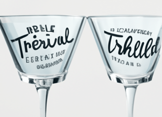 engraved cocktail glasses for memorable occasions