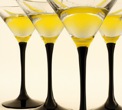 stemmed cocktail glasses for serving classy drinks