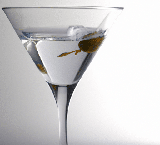 what glass is vodka served in