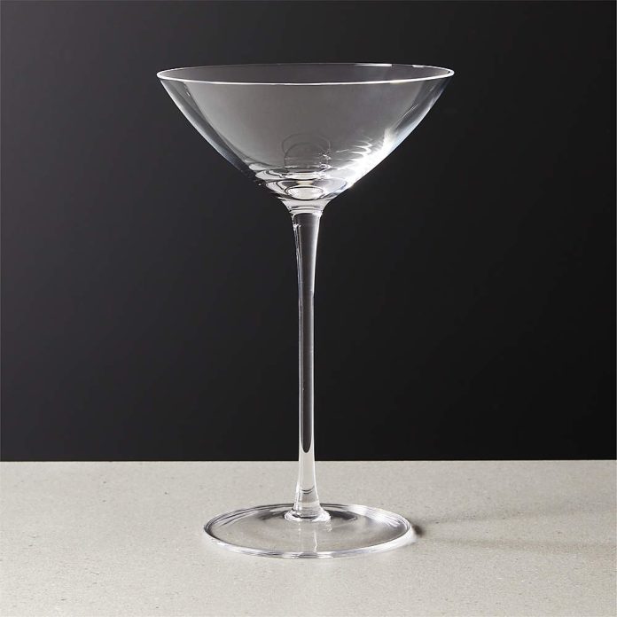 what is a standard cocktail glass