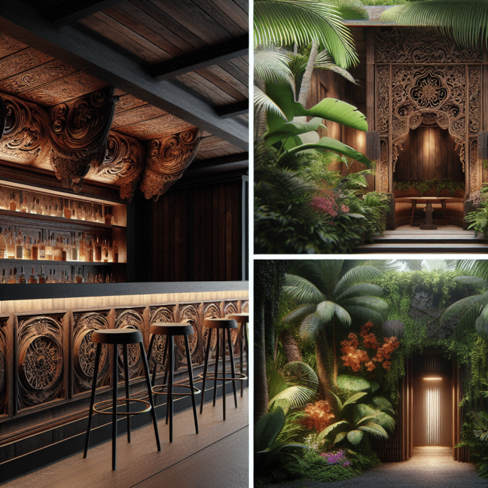 bar design ideas rustic bars tropical bars speak easy bars 1