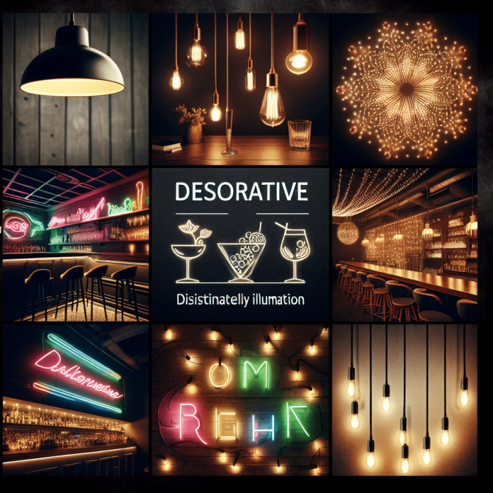 bar lighting pendant lights neon signs string lights led strips 1