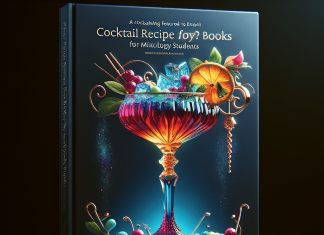 cocktail recipe books for mixology students