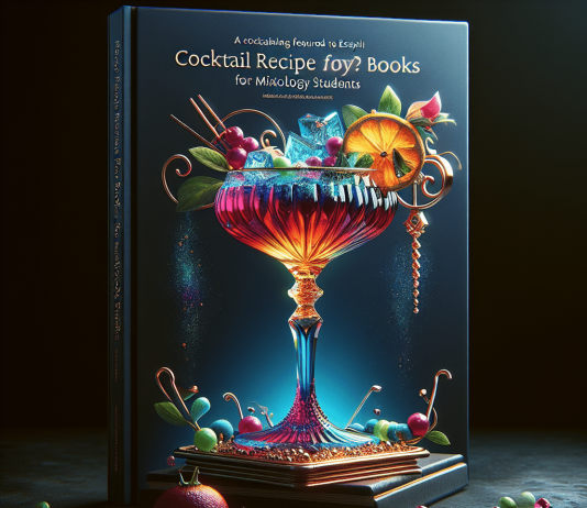 cocktail recipe books for mixology students