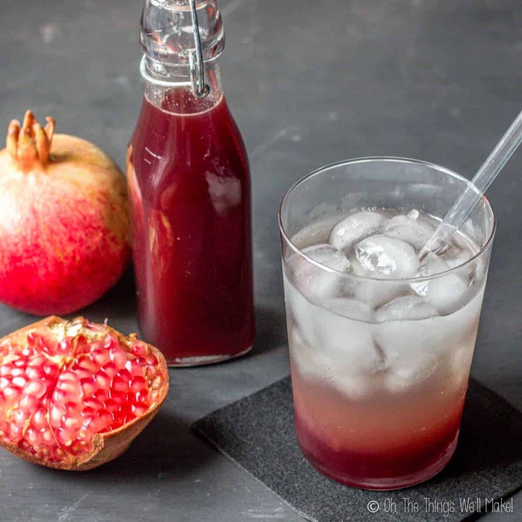 Grenadine - Homemade Grenadine, Premium Grenadine, Pomegranate Grenadine