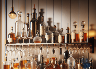 liquor dispensers pourers for home bar organization 1