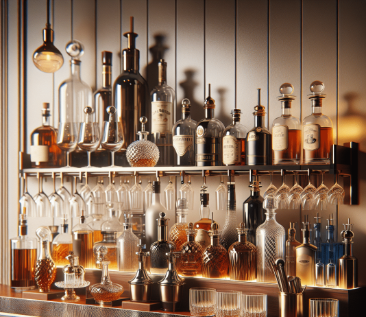 liquor dispensers pourers for home bar organization 1