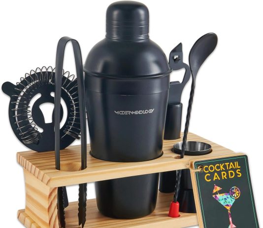 8 piece cocktail shaker set review