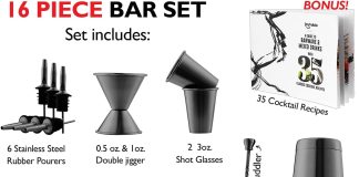 bar set cocktail shaker set review