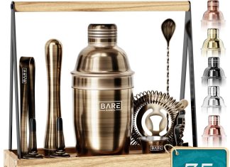 bare barrel mixology bartender kit bar set review