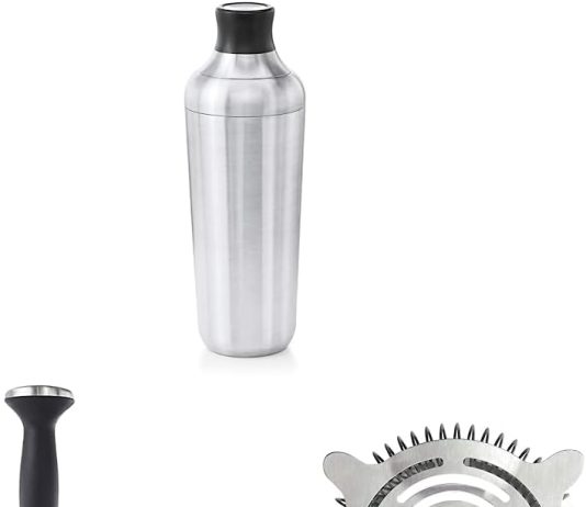 oxo steel single wall cocktail shaker review