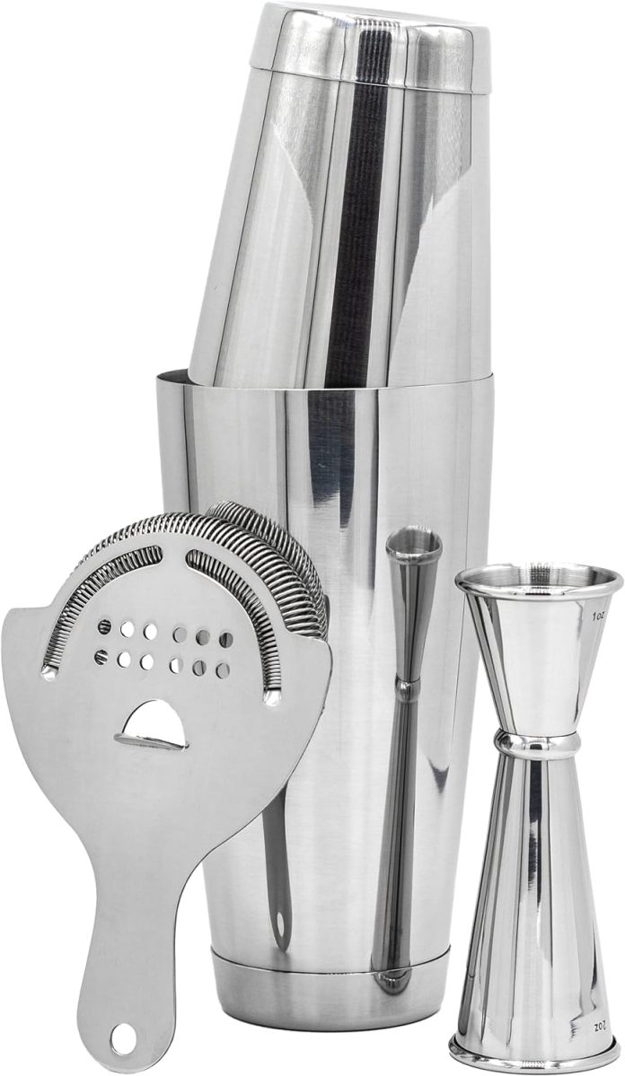 the art of craft professional cocktail shaker set bartending kit review