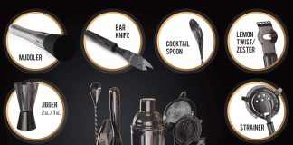 highball chaser 13 piece cobbler cocktail shaker set stainless steel mixology bartender kit with stand for home bar cock 1