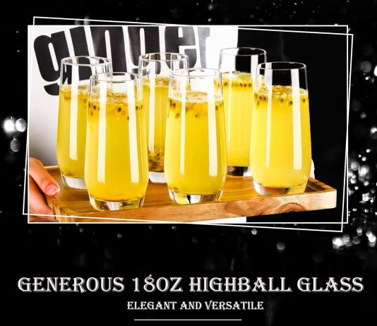 highball glasses set of 4tall drinking glasses 18ozclear cocktail glass cup water glasses mojito glassware for juicebeve 3