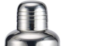 houdini boston cocktail shaker 24 ounce stainless steelglass 1