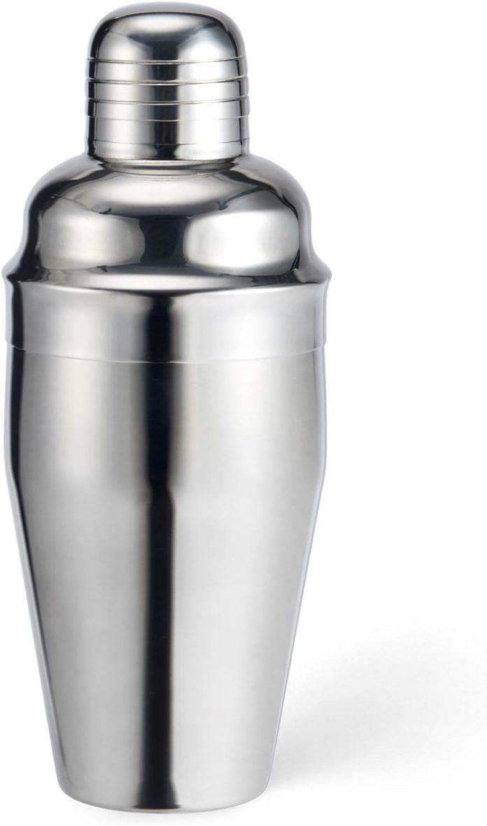 houdini boston cocktail shaker 24 ounce stainless steelglass 1