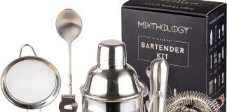 mixology bartender kit 31 piece professional bartender set by mixthology bar tools accessories and bar sets for the home