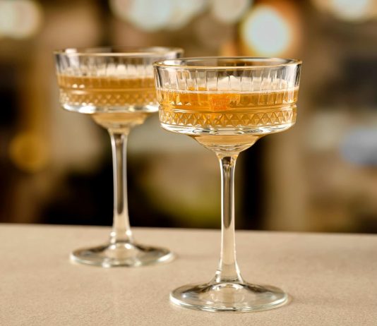 pasabahce vintage coupe glasses set of 4 exclusive champagne cocktail martini wine glasses long stem glassware 88 oz per 2