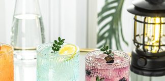 romantic vintage goblet glasses of 4 charming vintage embossed floral decorative glass cups set mixed drink glasses for 1 3