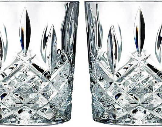 marquis by waterford markham double old fashion set of 4 11 oz clear