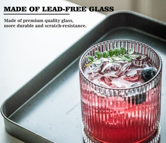 ribbed glass cups set review