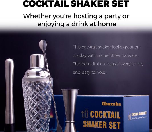 gold cocktail shaker set review