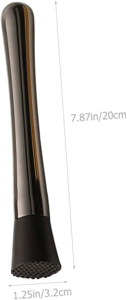 Ciieeo 2pcs Ice Muddler Fruit Squeezer for Cocktails Cocktail Muddler Tool for Crushing Ice Lemons and Fruits for Bartenders and Home