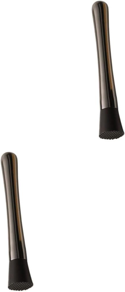 Ciieeo 2pcs Ice Muddler Fruit Squeezer for Cocktails Cocktail Muddler Tool for Crushing Ice Lemons and Fruits for Bartenders and Home