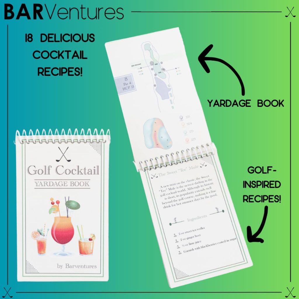 Golf Inspired Mixology Bartender Kit ⏐ Bartender Golf Gifts Cocktail Set⏐ Golf Gifts for Men or Women⏐ Best Golf Gifts⏐ Golfing Gifts⏐ Golfer Gifts