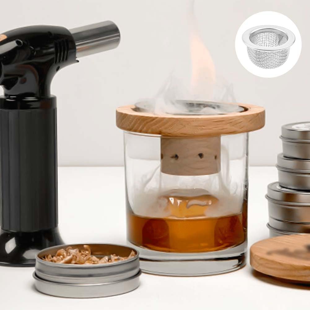 10 Pack Premium Double Screen Filter for Cocktail Smoker, Old Fashioned Cocktail Kit Smoked, Cock-Tail Smoked Filter Accessories Stainless Steel Filter for Bourbon Whiskey Smoker 10 Pack Premium Double Screen Filter for Cocktail Smoker, Old Fashioned Cocktail Kit Smoked, Cock-Tail Smoked Filter Accessories Stainless Steel Filter for Bourbon Whiskey Smoker