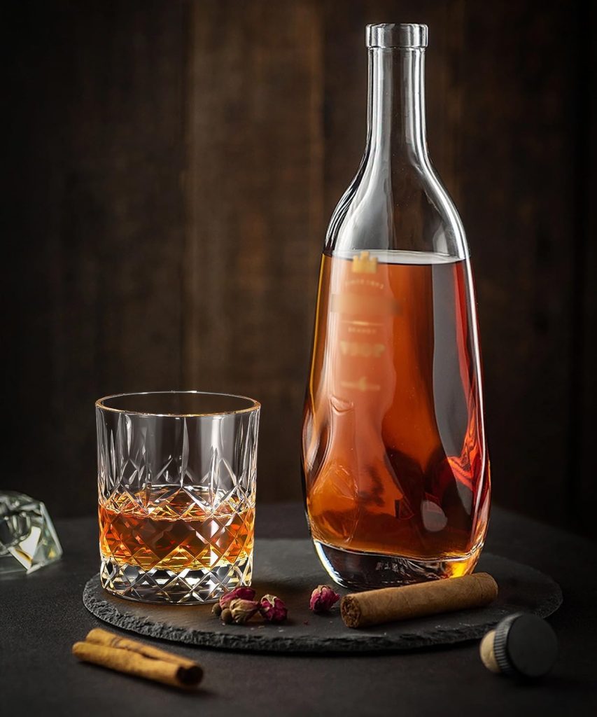 SHOSHIN Premium Hand Cut Whiskey Glasses (13 OZ, Set of 4) - Handmade Double Old Fashioned Scotch Glasses - Gift for Bourbon Lovers - Style Glassware for Rum - 4 Rocks glasses in Gift Box SHOSHIN Premium Hand Cut Whiskey Glasses (13 OZ, Set of 4) - Handmade Double Old Fashioned Scotch Glasses - Gift for Bourbon Lovers - Style Glassware for Rum - 4 Rocks glasses in Gift Box