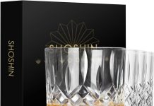 SHOSHIN Premium Hand Cut Whiskey Glasses review