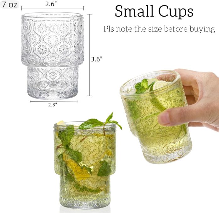 avla-8-pack-vintage-drinking-glassware-7-oz-romantic-water-juice-glass-tumbler-cup-clear-stackable-coffee-cocktail-bar-d-2