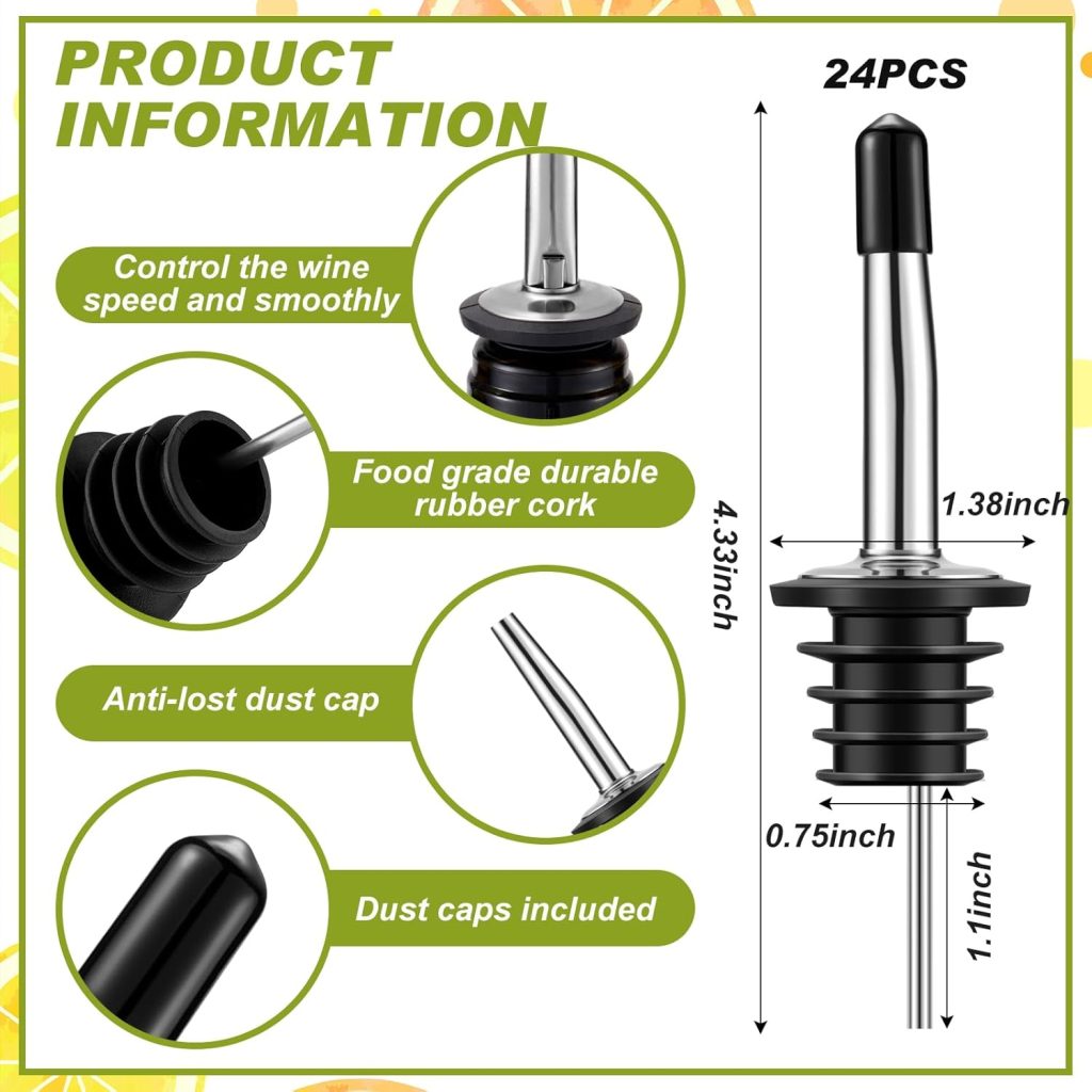 Mifoci 3 Tier Bar Glass Rimmer Bartender Tool Salt Rimmer for Cocktails Margarita 12 Pcs Stainless Steel Classic Bottle Pourers and Bar Caddy Set with 6 Compartments for Bartender Accessories Party Mifoci 3 Tier Bar Glass Rimmer Bartender Tool Salt Rimmer for Cocktails Margarita 12 Pcs Stainless Steel Classic Bottle Pourers and Bar Caddy Set with 6 Compartments for Bartender Accessories Party