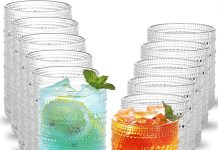 Moretoes Hobnail Drinking Glasses Set of 12 Review (2026)